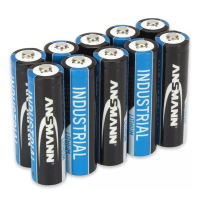 Ansmann Industrial AA / FR6 Lithium Batterij (10 stuks) AAN00284