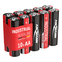 Ansmann Industrial AA / LR06 / MN1500 Alkaline Batterij (10 stuks) AAN00278