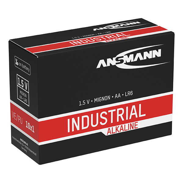 Ansmann Industrial AA / LR06 / MN1500 Alkaline Batterij (10 stuks) AAN00278 - 2