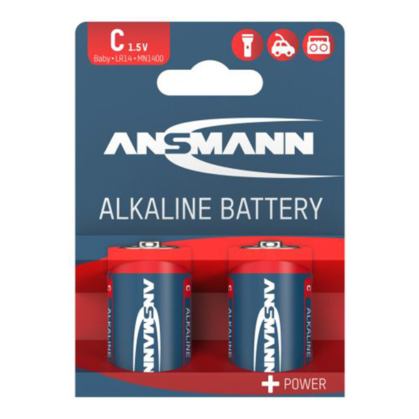Ansmann Industrial C / LR14 / MN1400 Alkaline Batterij (10 stuks) AAN00280 - 2