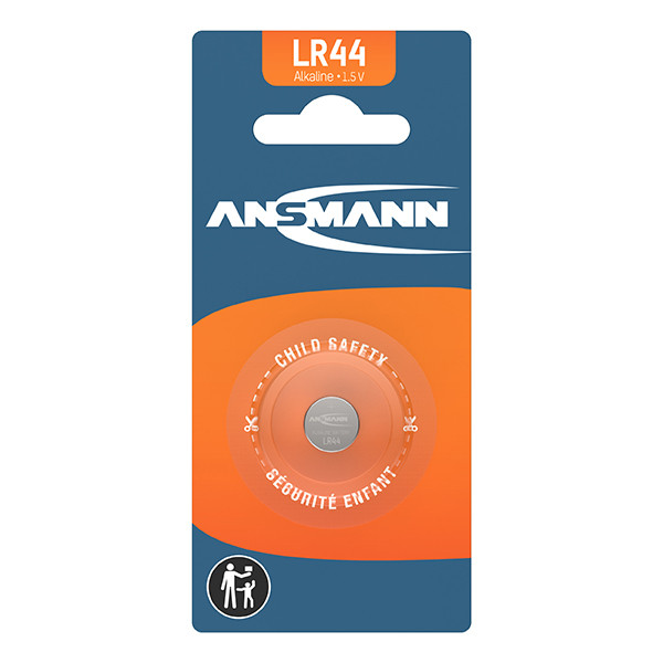 Ansmann LR44 / LR1154 / AG13 Alkaline knoopcel batterij 1 stuk AAN00290 - 2