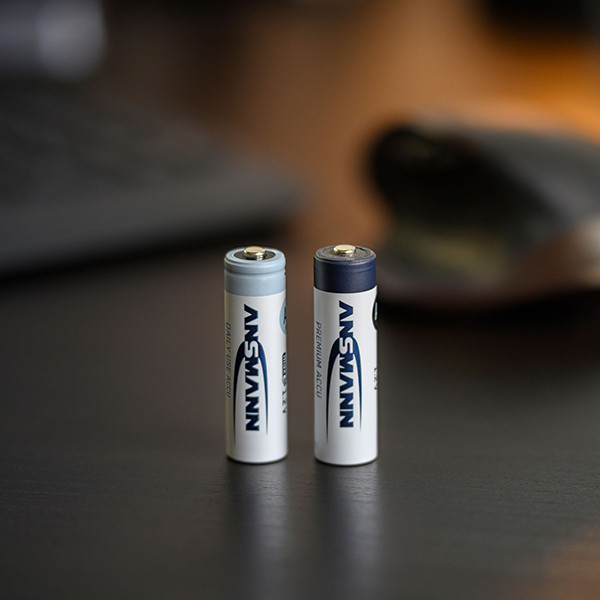 Ansmann Oplaadbare AA / HR6 Ni-MH Batterijen (2 stuks, min. 2650 mAh) AAN00261 - 1