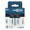 Ansmann Oplaadbare D / HR20 Ni-MH Batterijen (2 stuks, 8500 mAh) AAN00268 - 2