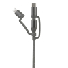 Ansmann USB-A 3-in-1 oplaadkabel voor micro-USB / USB-C / Lightning (1,2 meter) AAN00248 - 2