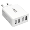 Ansmann USB-A lader 30W (4x USB-A, wit) AAN00233 - 1