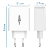 Ansmann USB-A lader 30W (4x USB-A, zwart) AAN00233 - 4