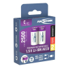 Ansmann USB-C Oplaadbare C 1,5V Li-ion Batterijen (2 stuks, 2300 mAh)  AAN00095