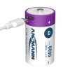 Ansmann USB-C Oplaadbare D 1,5V Li-ion Batterijen (2 stuks, 5400 mAh) AAN00098 - 2