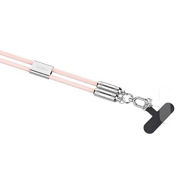 Ansmann USB-C naar Lightning oplaadkabel 1,2 meter (27W, roze) AAN00316 - 1