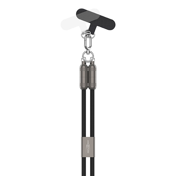 Ansmann USB-C naar USB-C oplaadkabel 1,2 meter (60W, zwart) AAN00317 - 2