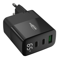 Ansmann USB snellader 65W (2x USB-C, 1x USB-A) AAN00229