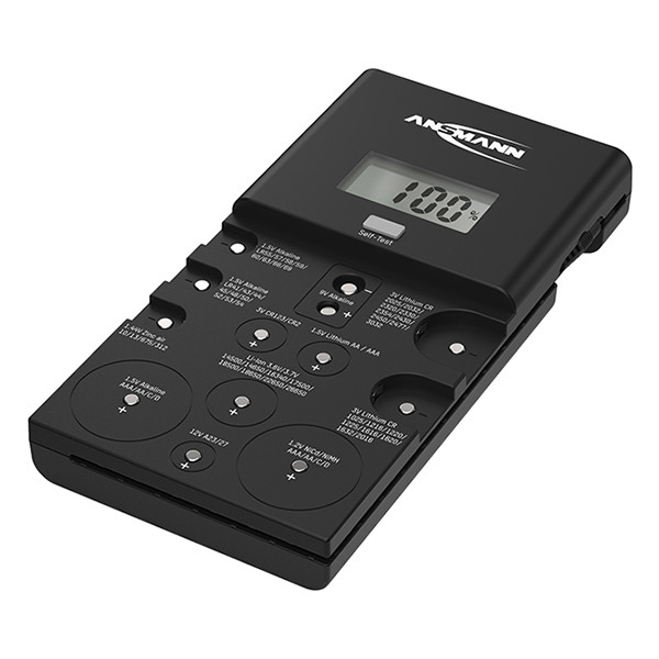 Ansmann Universele Batterijentester met LCD scherm  AAN00077 - 