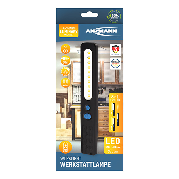 Ansmann WL390R oplaadbare werklamp AAN00305 - 6