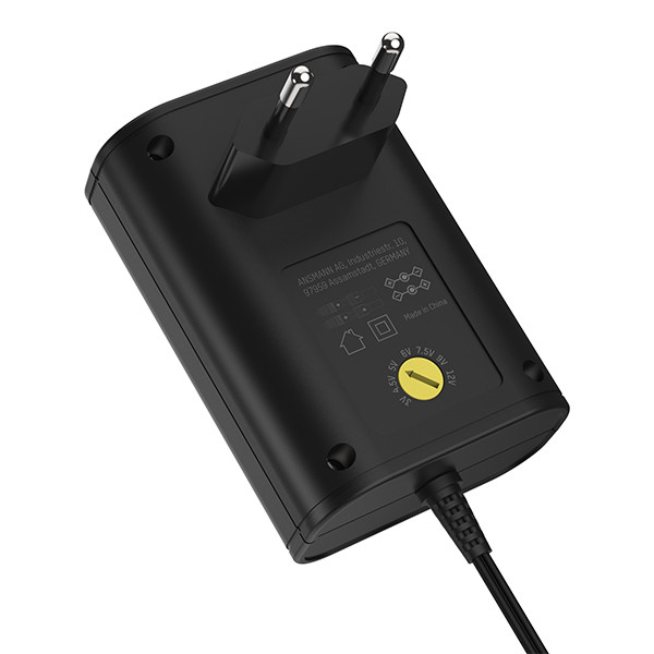 Ansmann universele adapter regelbaar 3V tot 12V (12V, 1.5A, 18W) AAN00219 - 1