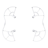 Antigravity A1 Propeller Guards set 1021850132 (origineel) AAN00353 - 3