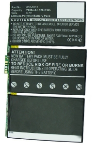 Apple 616-0561 / 616-0559 accu (3.7 V, 6300 mAh, 123accu huismerk) AAP00066