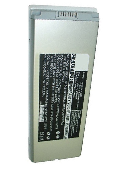 Apple A1185 accu zilver (10.8 V, 5000 mAh, 123accu huismerk)  AAP00134 - 1