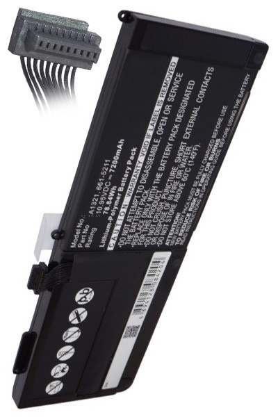 Apple A1321 / 661-5211 / 661-5476 accu (10.95 V, 7200 mAh, 123accu huismerk)  AAP00171 - 1