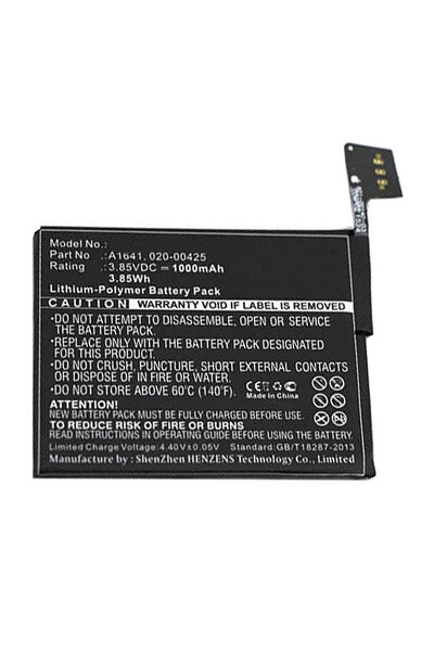 Apple A1641 / 020-00425 accu (1000 mAh, 123accu huismerk)  AAP00352 - 1