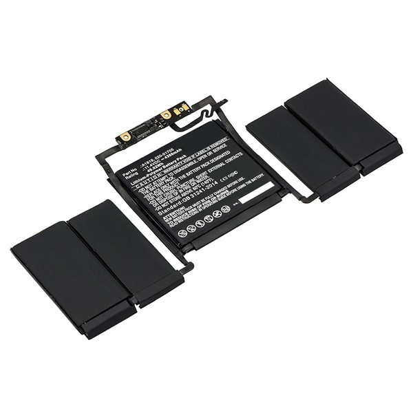Apple A1819 / 020-01705 accu (11.4 V, 4300 mAh, 123accu huismerk)  AAP00420 - 1