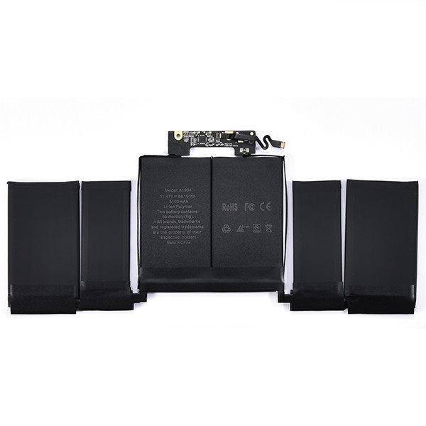 Apple A1964 accu (11.41 V, 5100 mAh, 58.2 Wh, 123accu huismerk)  AAP00706 - 1
