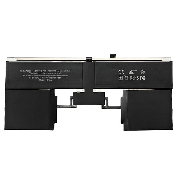 Apple A2669 accu (11.54 V, 4600 mAh, 52.6 Wh, 123accu huismerk) AAP00711 - 1