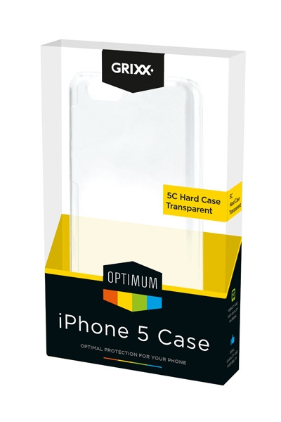 Apple Grixx Optimum iPhone 5C transparante hard case  AAP00310 - 1