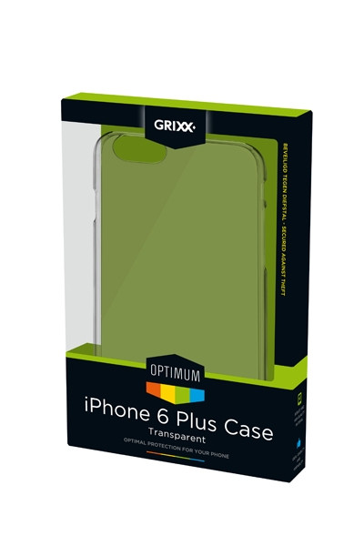 Apple Grixx Optimum iPhone 6 Plus / 6S Plus transparante hard case  AAP00319 - 1