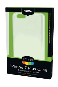 Apple Grixx Optimum iPhone 7 Plus transparante flexibele case  AAP00307