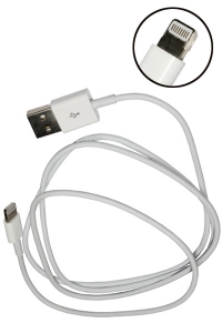 Apple USB naar lightning kabel 1 meter (123accu huismerk)  ANB00029