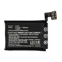 Apple Watch Series 3 42mm / A1850 accu (3.82V, 350 mAh, 123accu huismerk)  AAP00402