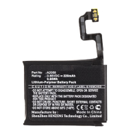 Apple Watch Series 4 40mm / A2058 accu (3.85V, 220 mAh, 123accu huismerk)  AAP00511