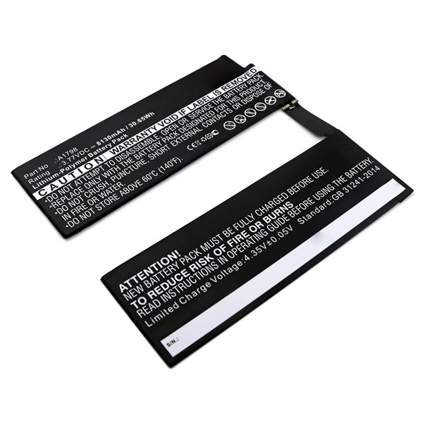 Apple iPad 10.5 / A1798 accu (8130 mAh, 123accu huismerk) AAP00373 - 1