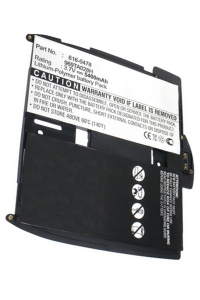Apple iPad 1 / 616-0478 / 616-0448 / 969TA028H accu (3.7 V, 5400 mAh, 123accu huismerk) AAP00037