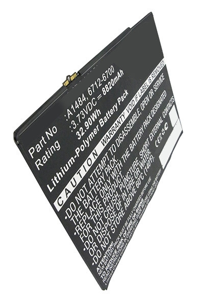 Apple iPad Air 1 / A1484 accu (3.73 V, 8820 mAh, 123accu huismerk) AAP00162 - 1