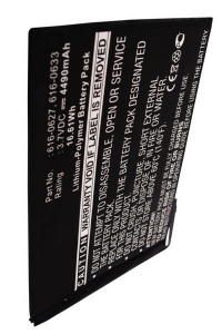 Apple iPad Mini 1st Gen / 616-0627 / 616-0633 accu (4400 mAh, 123accu huismerk) AAP00073