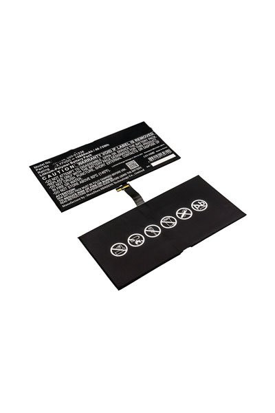 Apple iPad Pro (2017) / A1754 / 020-01238 accu (3.77 V, 10800 mAh, 123accu huismerk) AAP00429 - 1