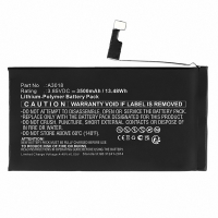 Apple iPhone 15 / A3018 accu (3.85 V, Li-pl, 3500 mAh, 123accu huismerk)  AAP00693