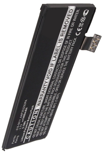 Apple iPhone 5 accu (3.8 V, 1400 mAh, 123accu huismerk) AAP00020 - 1