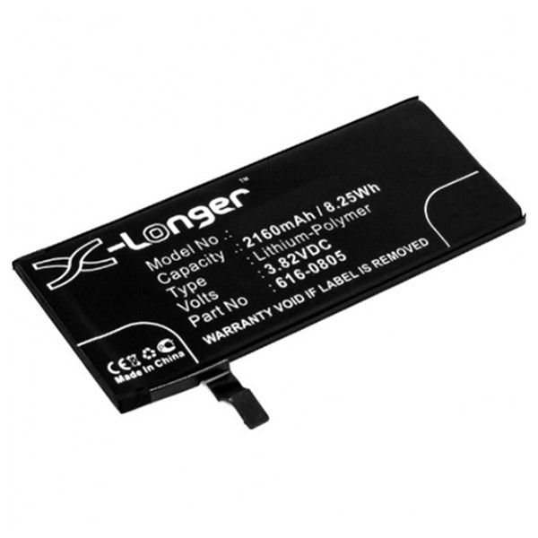 Apple iPhone 6 accu met toolkit (3.82 V, 2160 mAh, 123accu huismerk) AAP00744 - 2