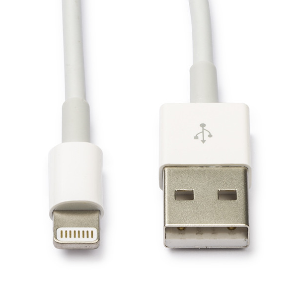 USB oplader | Apple | 1 poort (USB A, 5W, Wit) 123accu.nl