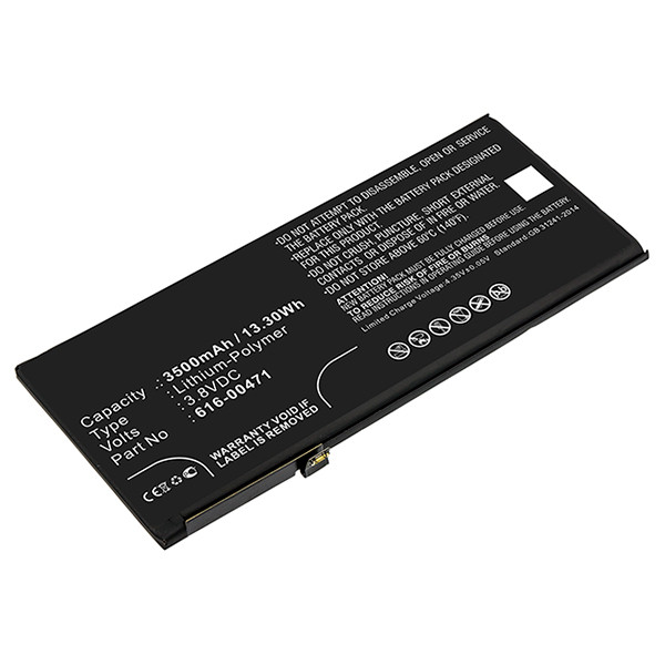 Apple iPhone XR accu (3.8 V, 3500 mAh, 123accu huismerk)  AAP00572 - 1