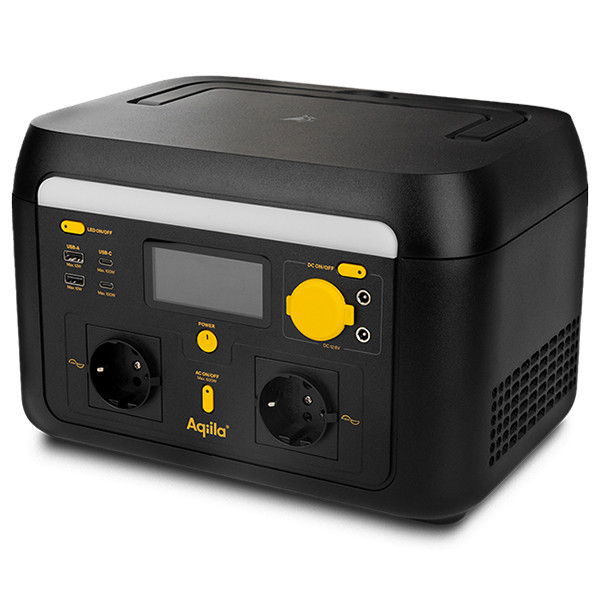 Aqiila Powerbird S600V2 Power Station (512Wh / 600W / 1000W Piek) AAQ00035 - 1