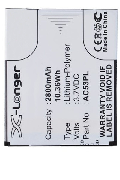 Archos AC53PL accu (2800 mAh, 123accu huismerk)  AAR00040 - 1