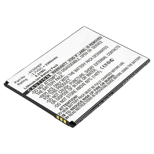 Archos BSF20 / AC55HEP accu (2300 mAh, 123accu huismerk)  AAR00082 - 1