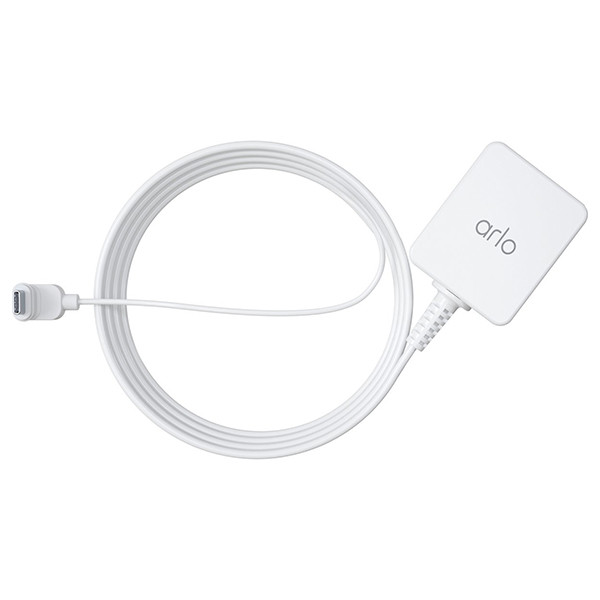 Arlo | Essential HD/2K buitenstroomkabel | 7,6 m | Wit AAR00230 - 1