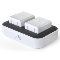 Arlo | G5 Dual acculader | Ultra/Pro camera’s | Wit AAR00231