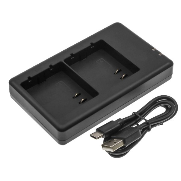 Arlo USB dubbellader (123accu huismerk)  AAR00191 - 1