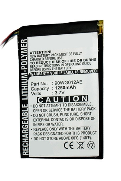 Asus 90WG012AE accu (1250 mAh, 123accu huismerk)  AAS00242 - 1