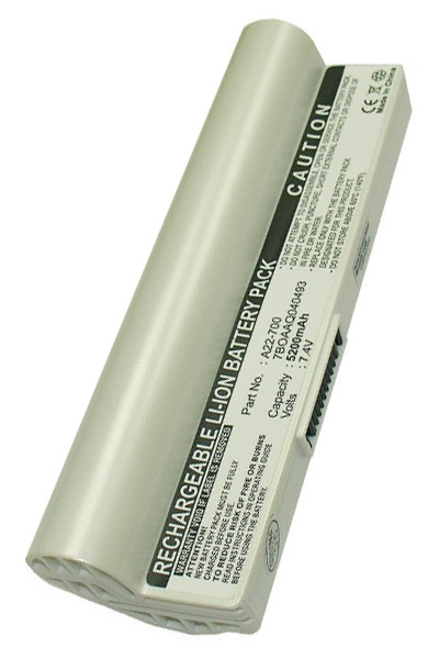 Asus A22-700 / A22-P700 accu wit (7.4 V, 5200 mAh, 123accu huismerk)  AAS00171 - 1